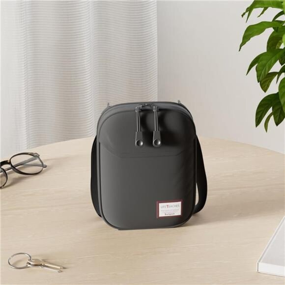 Small Crossbody Bag for Men, Mini Messenger Bag Shoulder Bag for Phone Passport - Picture 2 of 7